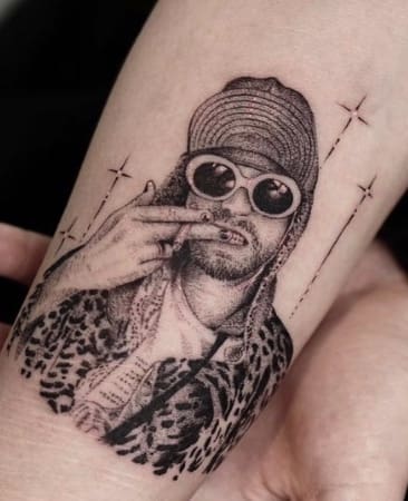 Kurt Cobain Tattoo