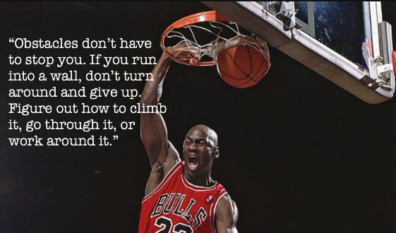michael jordan quotes obstacles