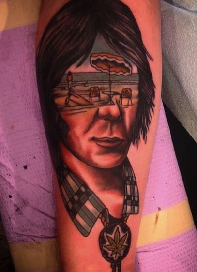 Neil Young Tattoo