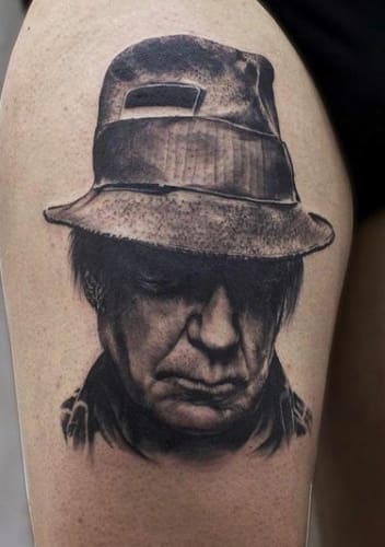 Neil Young Tattoo