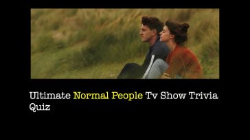 Ultimate Normal People Tv Show Trivia Quiz
