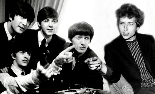 bob dylan beatles