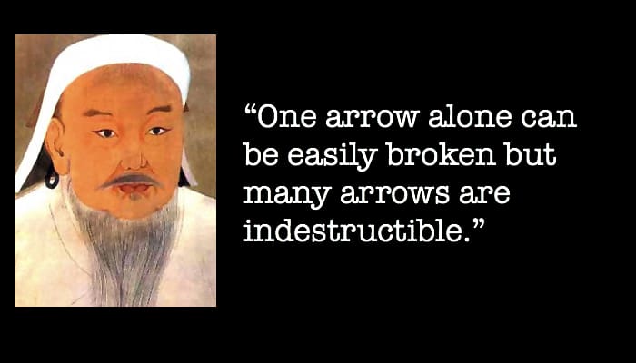 genghis khan quotes