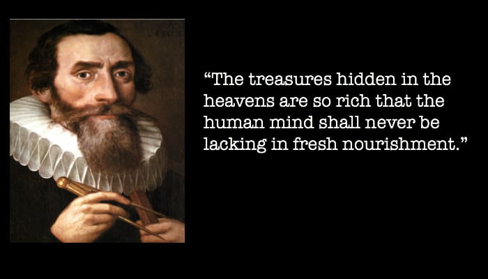 johannes kepler quotes