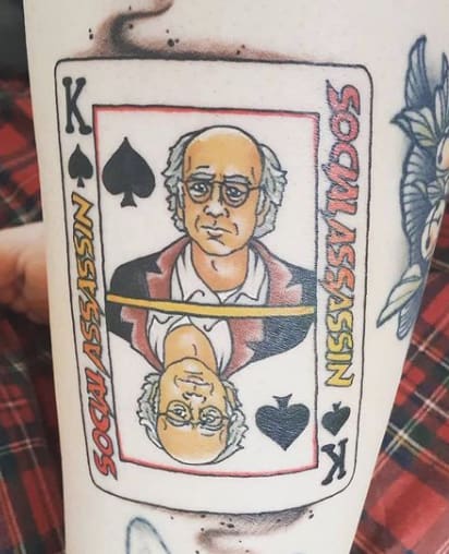 Larry David Tattoo
