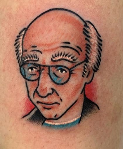 Larry David Tattoo