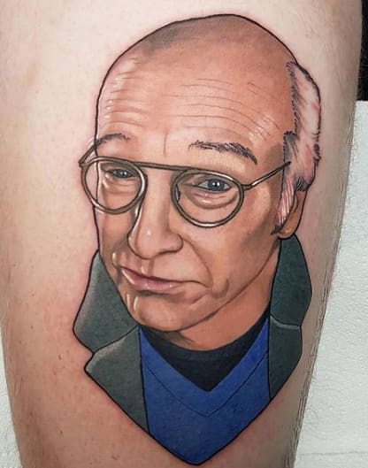 Larry David Tattoo