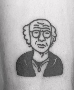 Larry David Tattoo