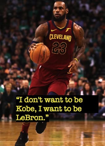lebron james quotes about kobe
