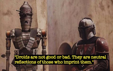 mandalorian Droid quotes