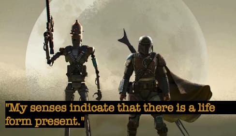 mandalorian Droid quotes