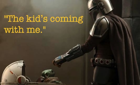 mandalorian and baby yoda quotes