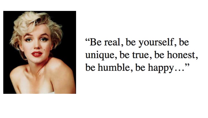 marilyn monroe quotes