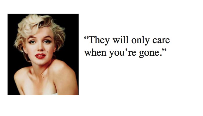 marilyn monroe quotes