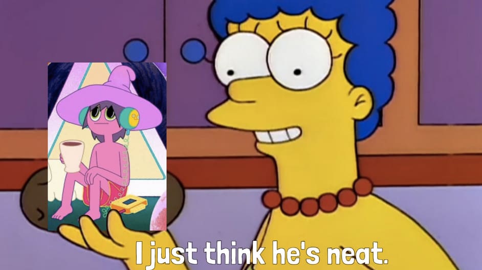 The Midnight Gospel Wallpaper Simpsons