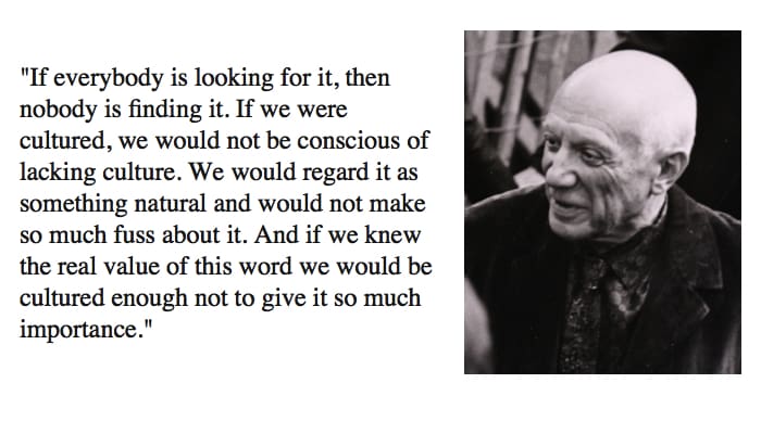pablo pıcasso quotes pablo picasso quotes the meaning of life
