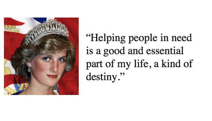 princess diana quotes
