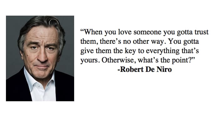 robert de niro quotes