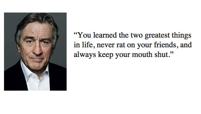robert de niro quotes