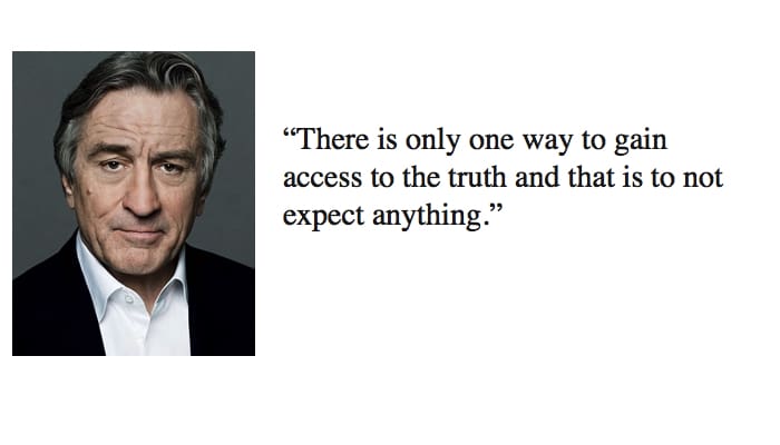 robert de niro quotes