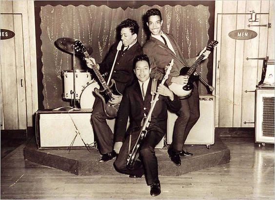 Jimi in the early days