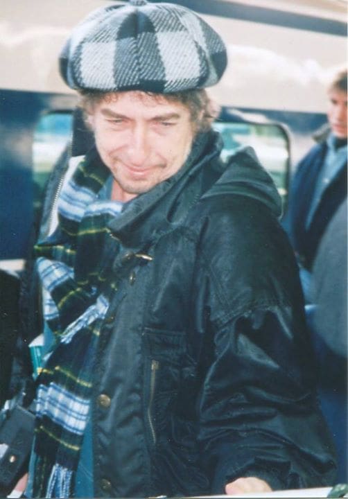 Shin-Osaka Station, Japan. Bob Dylan