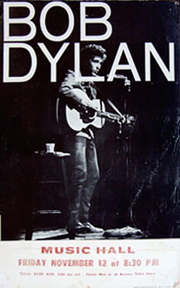 18 11 12 1965 Bob Dylan Concert