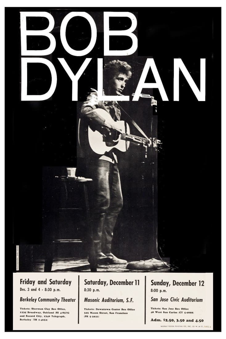 22 12 03 1965 Bob Dylan Concert