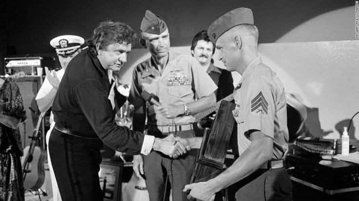 Johnny Cash in The Air Force 