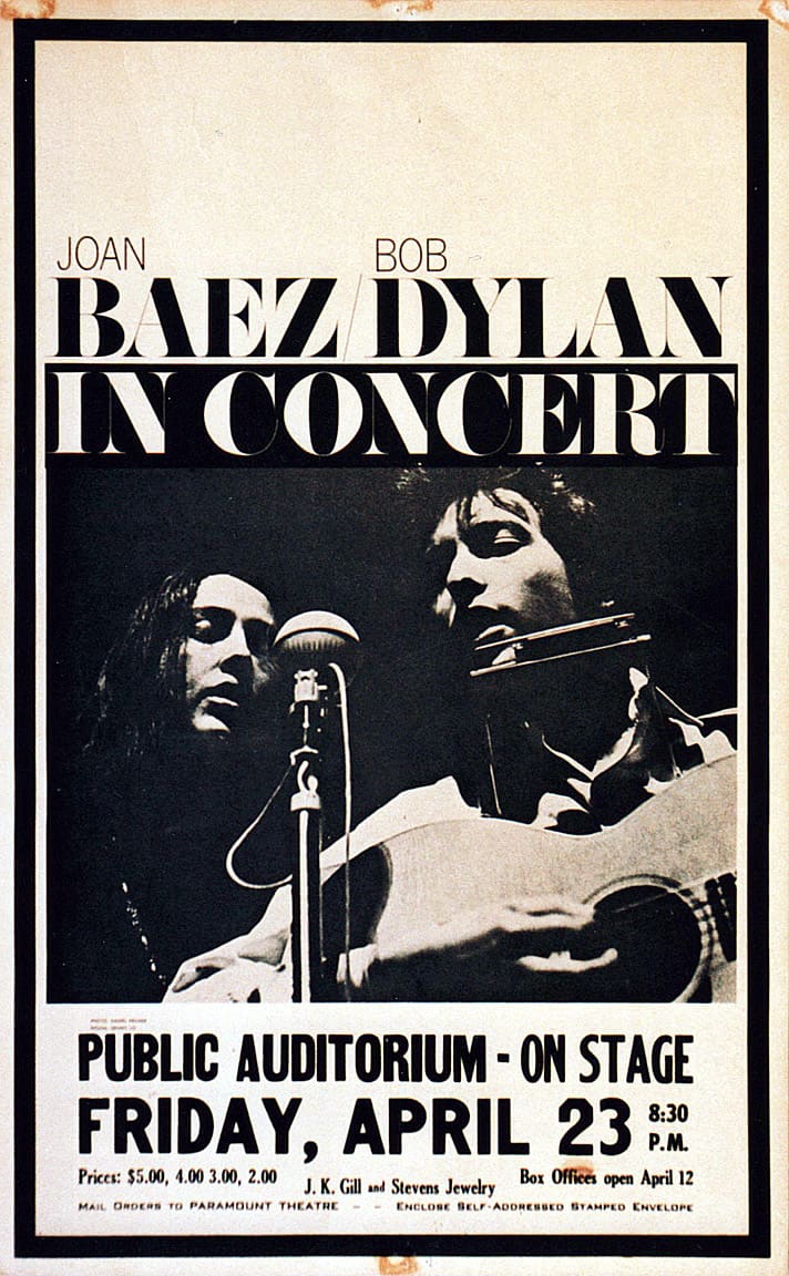 7 04 23 1965 Bob Dylan Concert