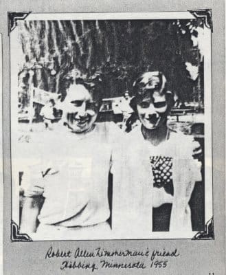 Bob Zimmerman, Camp Herzl, 1956.