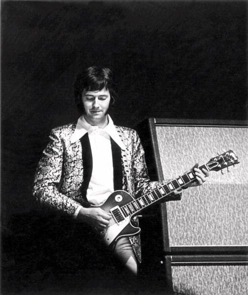 7 Eric Clapton performing with Cream at the 6th National Jazz Blues Festival the Windsor Jazz and Blues Festival in Berkshire England on July 31 1966