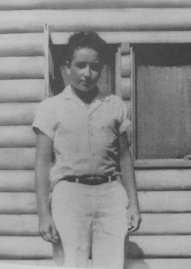Bob Zimmerman, Camp Herzl, 1956.