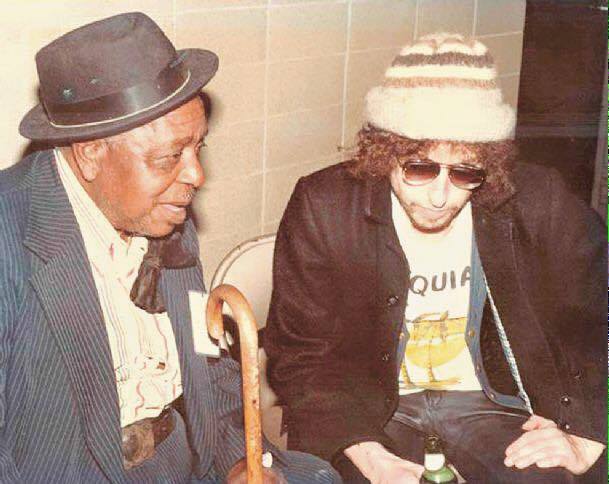 Big Joe Williams and Bob Dylan