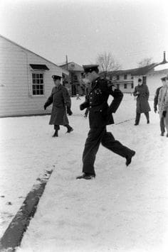 Elvis Presley as a soldier in Grafenwoehr.