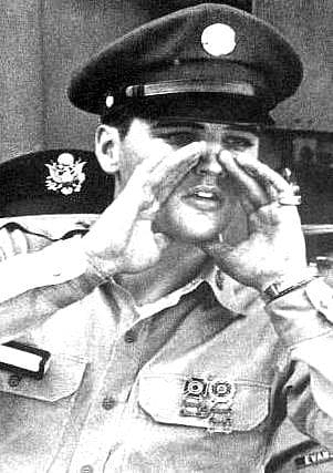 Elvis Sails Brooklyn army Terminal September 22, 1958. Elvis take an U-S naval ship to Germany.