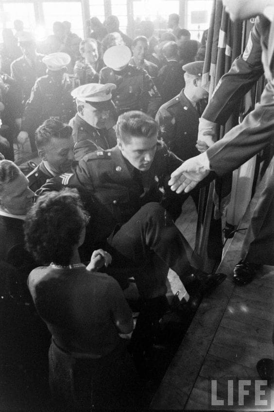 Elvis Us army