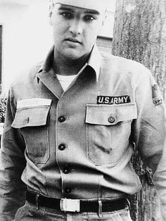 Elvis would like to know if you look this good in uniform