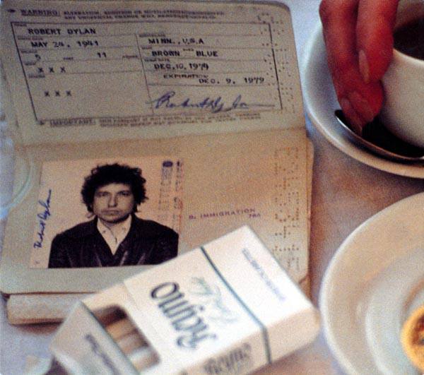 Passport owned by Bob Dylan