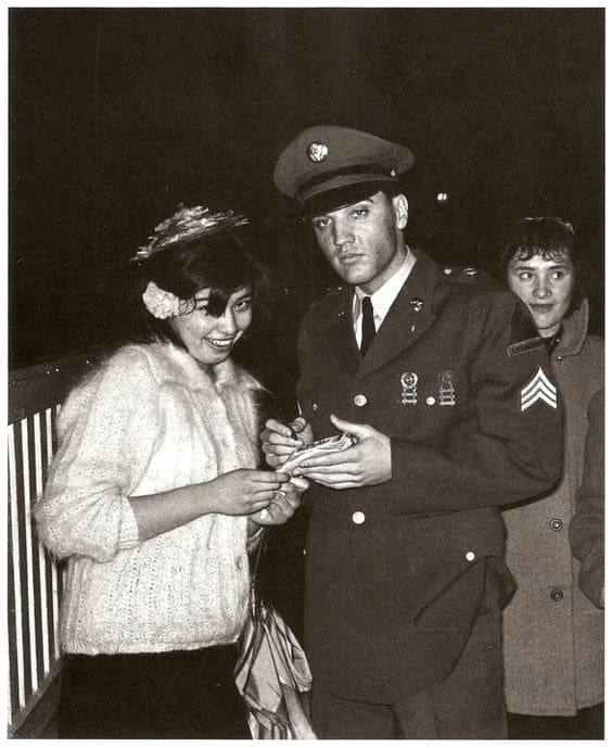 Sergeant Elvis Presley, February March 1960 (Scanned from a book and posted by JamesVRoy