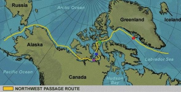 The Terror map