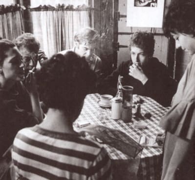 Bob Dylan - Cafe Espresso, Tinker Street, Woodstock