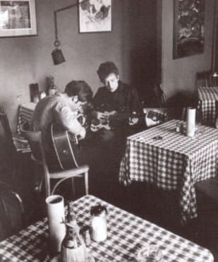 Bob Dylan - Cafe Espresso, Tinker Street, Woodstock