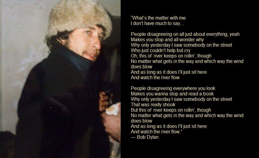 Bob Dylan Quotes and Wallpapers lyrics