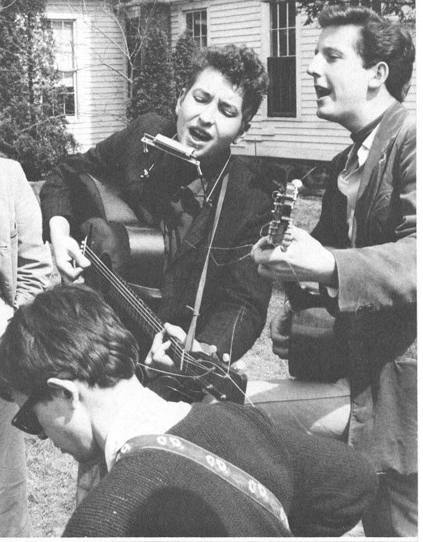 Bob Dylan 6 May 1961- Indian Neck Folk Festival with Mark Spoelstra