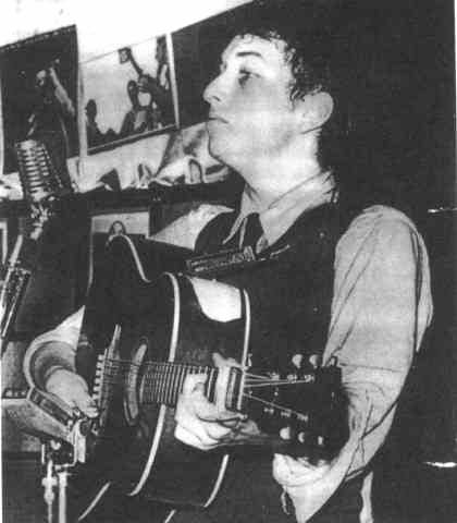 3 October 1961- Bob Dylan Gerdes Folk City