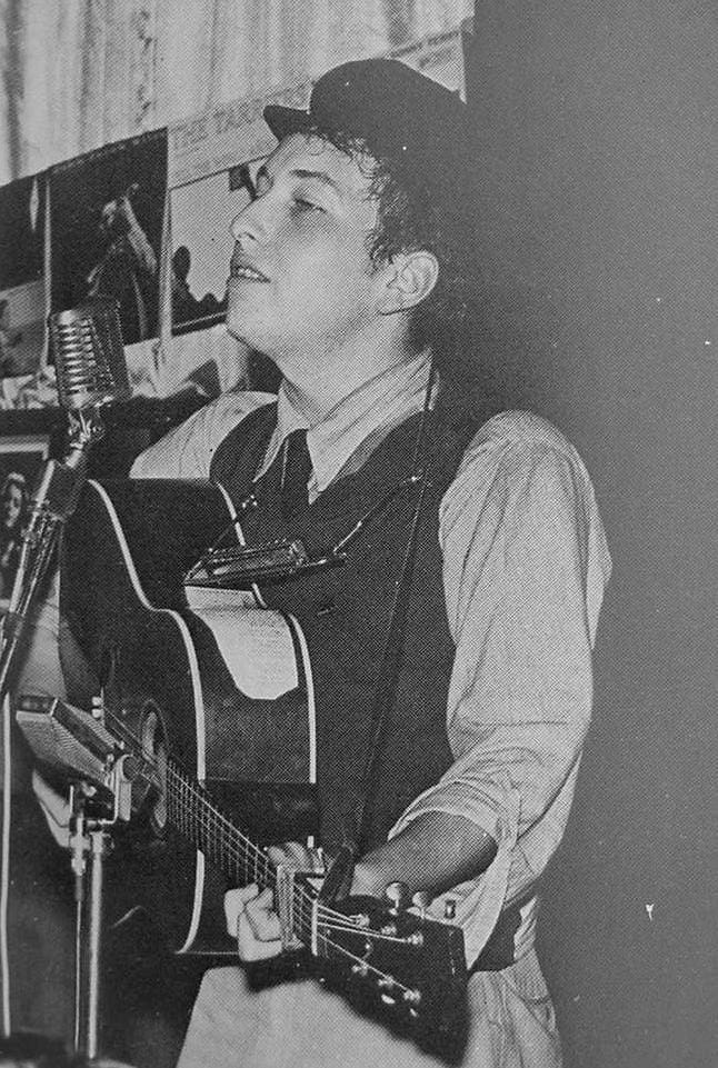 3 October 1961- Bob Dylan Gerdes Folk City