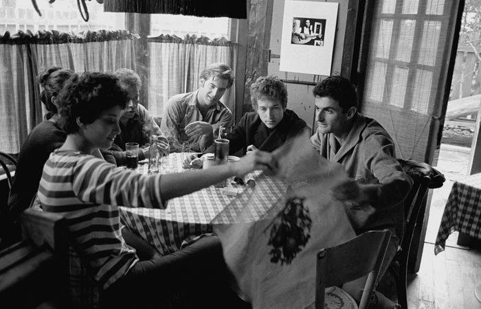 Bob Dylan - Cafe Espresso, Tinker Street, Woodstock