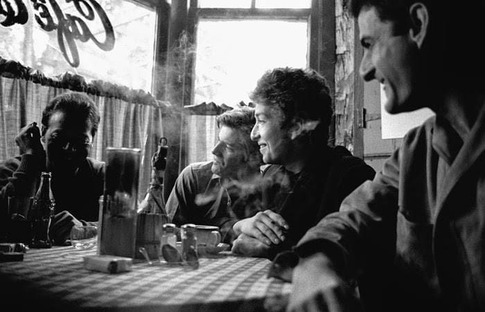 Bob Dylan - Cafe Espresso, Tinker Street, Woodstock