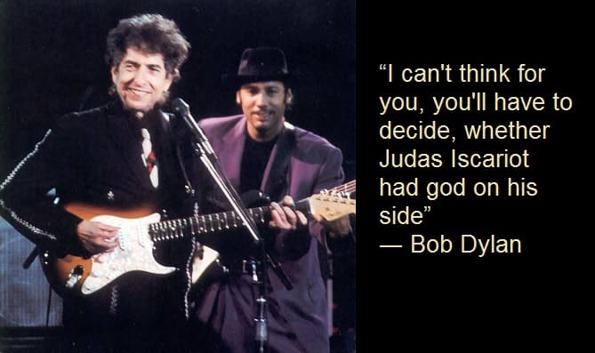 Bob Dylan song quotes